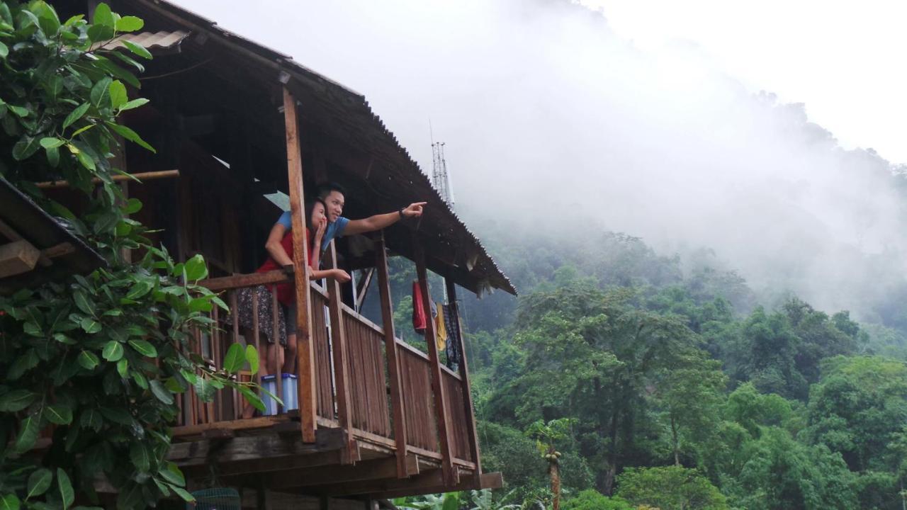 Ba Be Lake View Homestay An Ma Bilik gambar